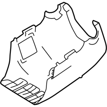 Toyota 45024-30130-C0 Lower Column Cover