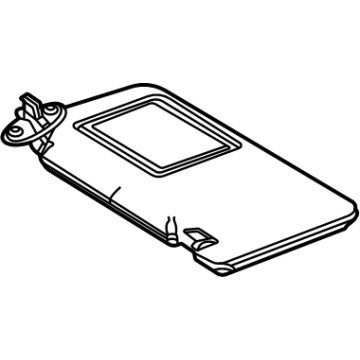 Toyota 74310-48560-B2 Sunvisor