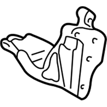 12315-20030 Toyota Bracket, Passenger Side Illustration 1 of 1
