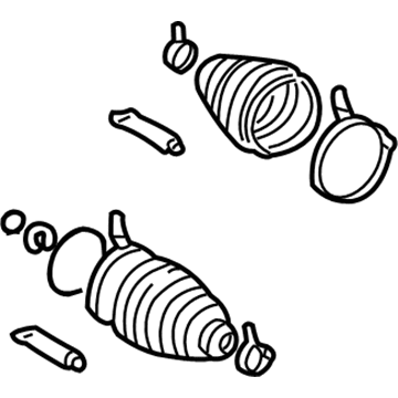 Toyota 04427-60121 Boots