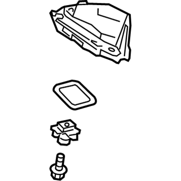 86760-0E070 Toyota Antenna Assembly Illustration 1 of 1