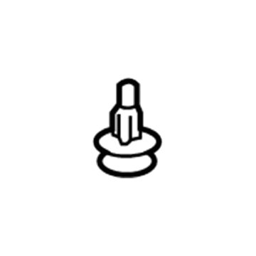 Toyota 67867-12150 Door Weatherstrip Retainer