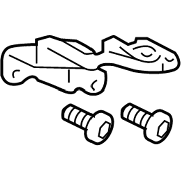 81193-02030 Toyota Repair Bracket, Upper Passenger Side Illustration 1 of 1