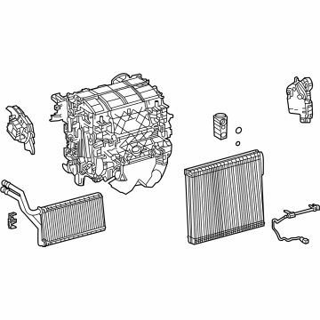 Toyota 87050-0E590 A/C & Heater Assembly