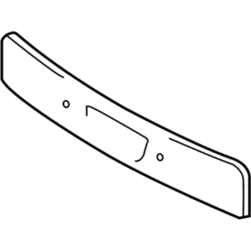 Toyota 52114-0D901 License Bracket