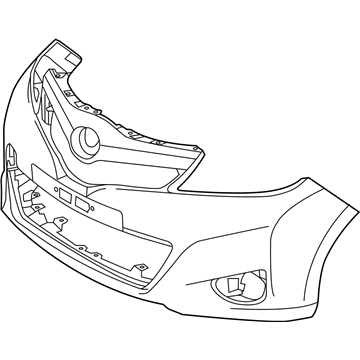Toyota Yaris Bumper Cover - 52119-0U904