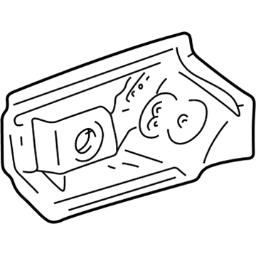 Toyota 53712-33020 Front Panel