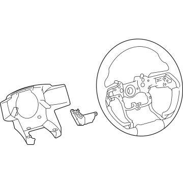 Toyota 45100-35530-C0 Steering Wheel