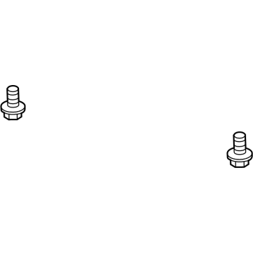 Toyota 90109-A0061 Under Cover Bolt