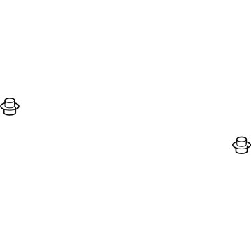 Toyota 90480-10024 Under Cover Grommet