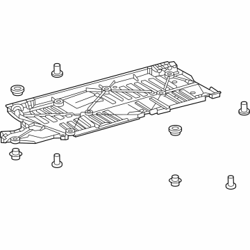 Toyota 58165-47050 Under Cover