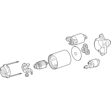 Toyota Highlander Starter - 28100-F0140