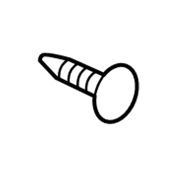 Toyota 67869-24010 Weatherstrip On Body Retainer