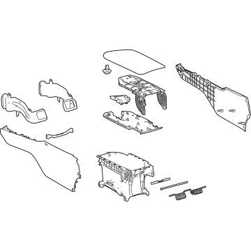 Toyota 58810-AQ010-C2 Center Console