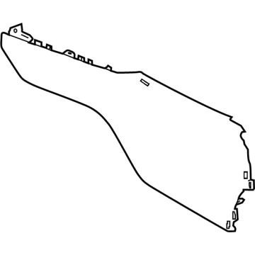 Toyota 58912-AQ010-C0 Side Panel