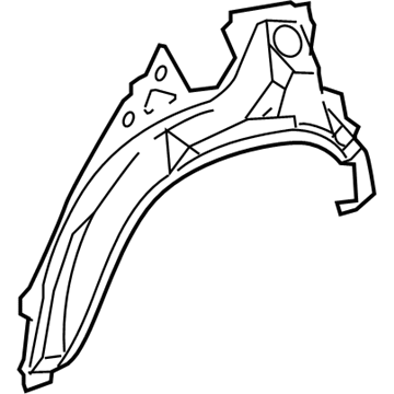 Toyota 61631-0R010 Outer Wheelhouse