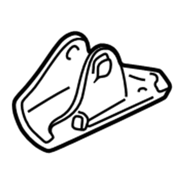 12313-0H040 Toyota Front Mount Bracket Illustration 1 of 1