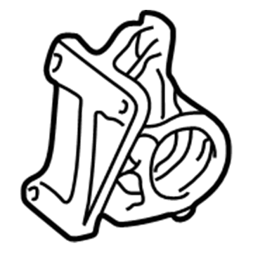 12321-28020 Toyota Rod Bracket Illustration 1 of 1