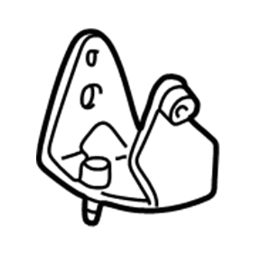 12314-0H010 Toyota Rod Bracket, Lower Illustration 1 of 1