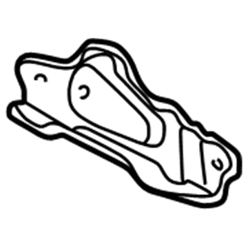 12327-0H010 Toyota Side Bracket Stay, Passenger Side Illustration 1 of 1