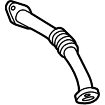 17363-0S010 Toyota Air Tube Illustration 1 of 1