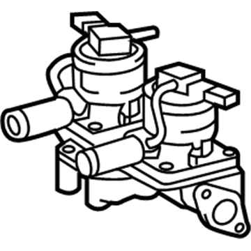 25701-38064 Toyota Diverter Valve Illustration 1 of 1