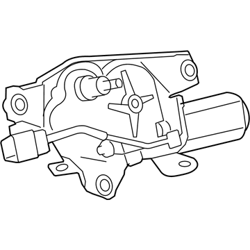 Toyota 85130-0C010 Wiper Motor