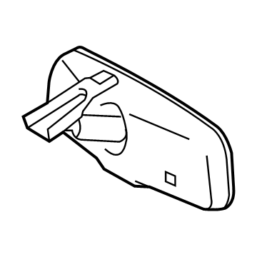 Toyota 87810-0WG91 Mirror Inside