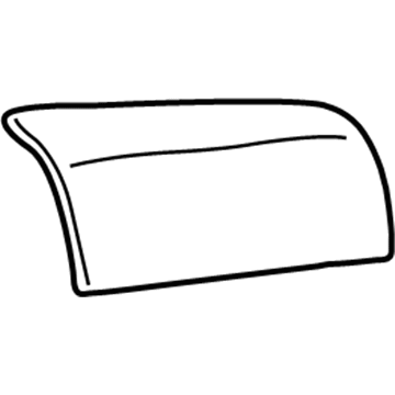 Toyota 50540-04010-B0 Air Bag Door