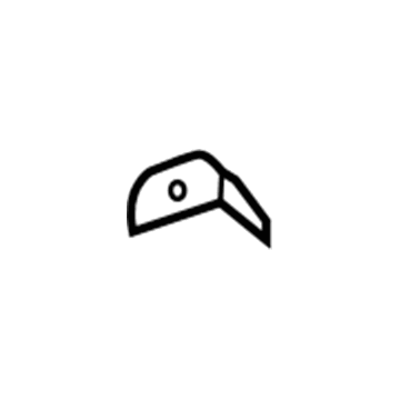 71874-21010-B1 Toyota Lower Shield, Driver Side Illustration 1 of 1