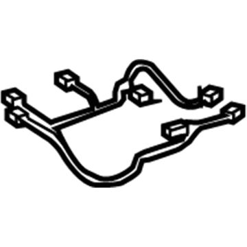 82192-AE030 Toyota Wire Harness, Driver Side Illustration 1 of 1