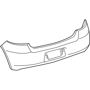 Toyota 52159-52954 Bumper Cover