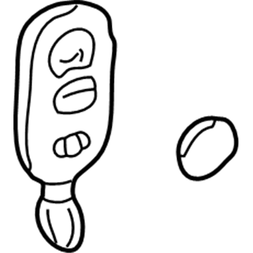 Toyota Key Fob - 89742-42120
