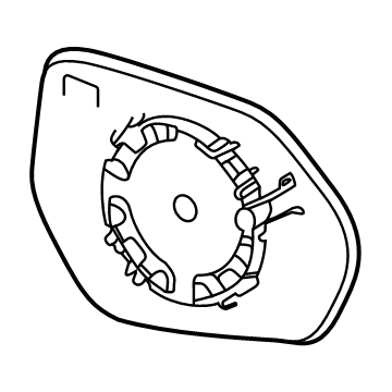 Toyota 87902-06060 Mirror Glass