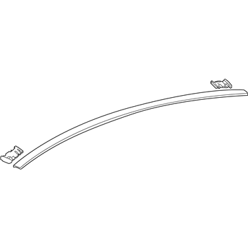 75551-WAA01 Toyota Roof Molding, Passenger Side Illustration 1 of 1