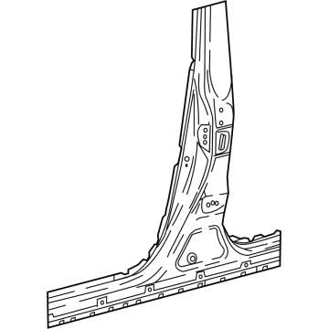 Toyota 61311-F4010 Center Pillar & Rocker