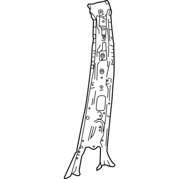 Toyota 61305-F4010 Inner Center Pillar