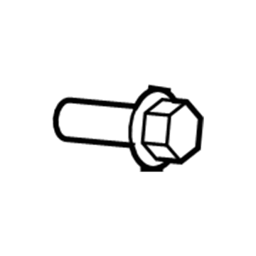 Toyota 90080-16105 Upper Quarter Trim Screw