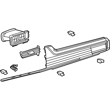 Toyota 55420-AQ020 Instrument Finish Panel