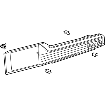 Toyota 55420-AQ010 Instrument Finish Panel