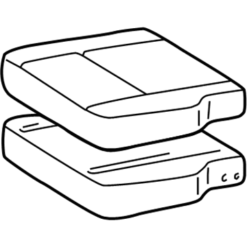 Toyota Seat Cushion - 71470-0C020-B1