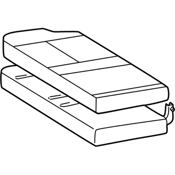Toyota Seat Cushion - 71460-0C012-E1