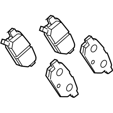 Toyota 04466-02310 Brake Pads