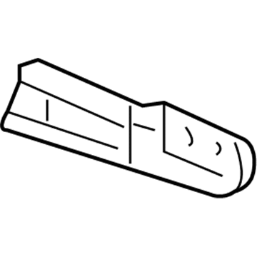 89667-06100 Toyota Bracket, Engine Control Computer, Upper Illustration 1 of 1