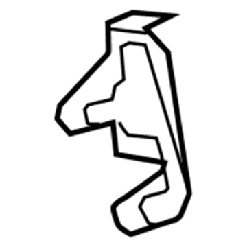 Toyota 86212-02181 AM/FM CD Mount Bracket