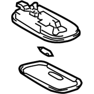 Toyota 81240-33030-B2 Dome Lamp Assembly