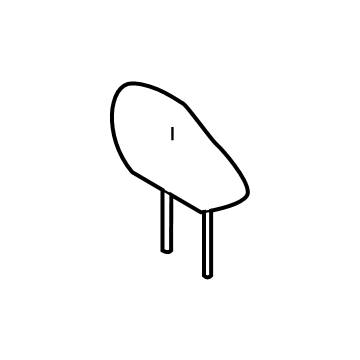 Toyota 71910-0E371-B0 Headrest