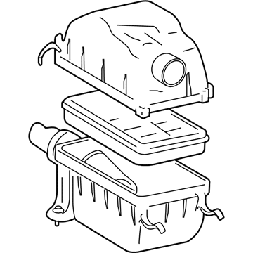 Toyota 17700-0S010 Air Cleaner Assembly