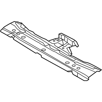 63102-04100 Toyota Windshield Header, Front Illustration 1 of 1