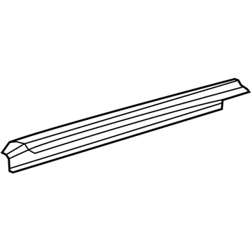 61212-04040 Toyota Side Rail, Outer Driver Side Illustration 1 of 1